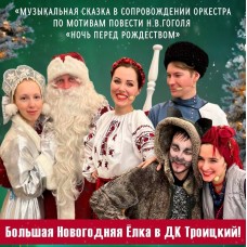 Большая детская Новогодняя Ёлка Ночь перед Рождеством С подарком (2026-01-04)