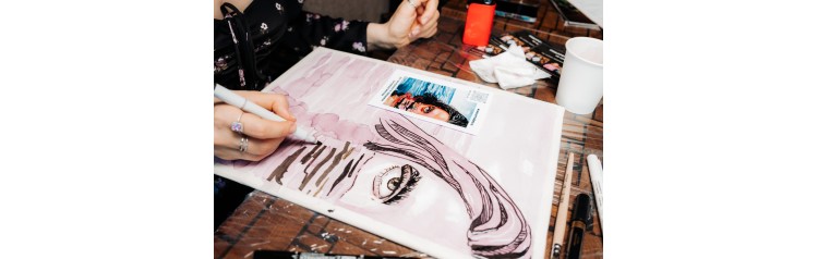 Артвечеринка Artvibes Рисуем вином в ресторане Сплетни by Anna Asti (2025-12-11)