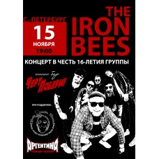 THE IRON BEES в СанктПетербурге  16 лет на сцене (2025-11-15)