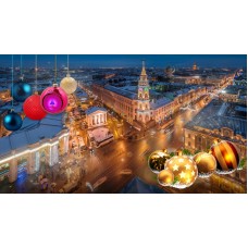 Christmas  образы Рождества на крыше Невского Новогодние импровизации вечеринка с фуршетом в музее (2025-12-25)