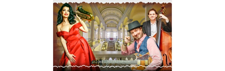 ИТАЛИЯ ЗОЛОТО JAZZ  ЗОЛОТО ОСЕНИ  ЗОЛОТОЙ САКСОФОН  трио Лады Поповой  хиты в стиле Джаз  ретро вечеринка с фуршетом во дворце на Невском (2026-09-23)