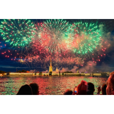 Салют 9 мая с воды Праздничная прогулка по Неве на однопалубном теплоходе (2026-05-09)